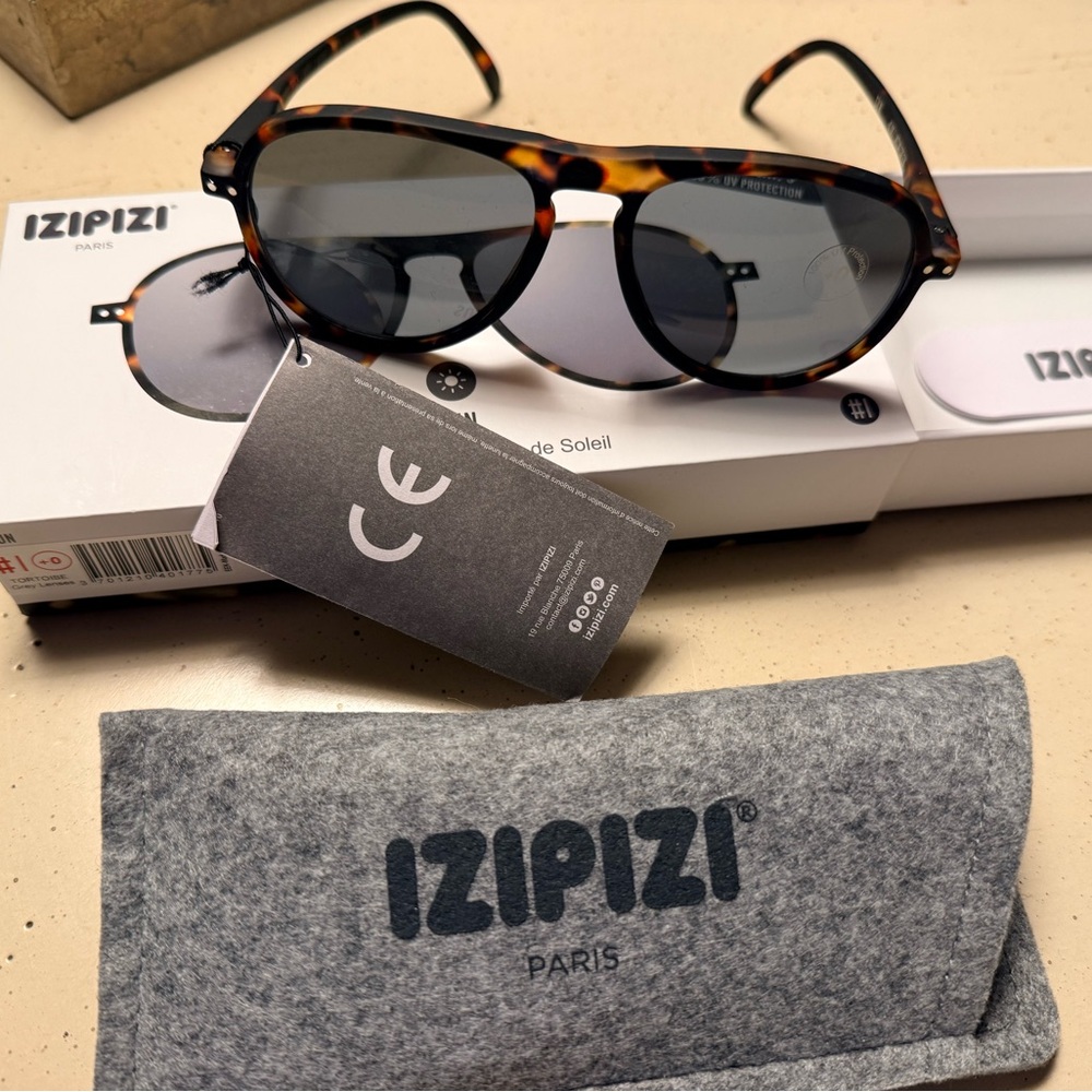 Izipizi Tortoise Shell Sunglasses